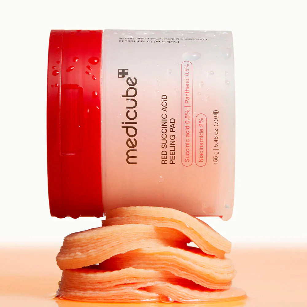 Medicube Red Succinic Acid Peeling Pad [155g / 70 Pads]