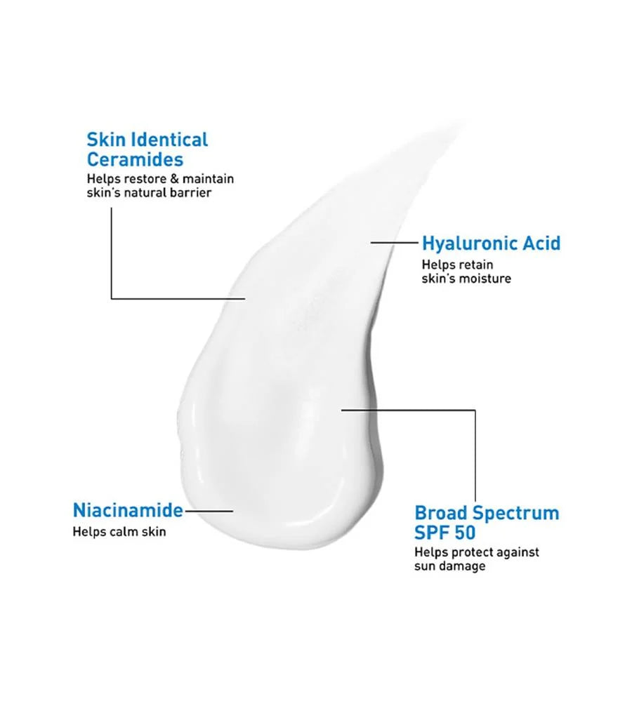 CeraVe AM Facial Moisturizing Lotion SPF 50 – 89ml