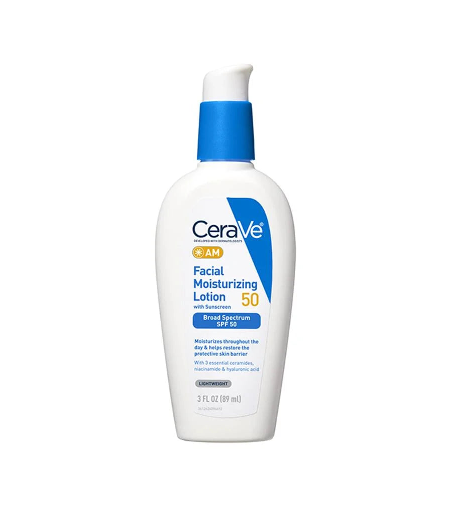 CeraVe AM Facial Moisturizing Lotion SPF 50 – 89ml