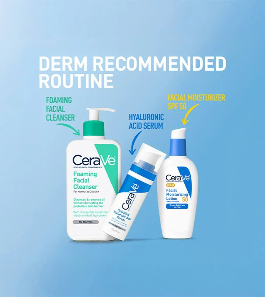 CeraVe AM Facial Moisturizing Lotion SPF 50 – 89ml