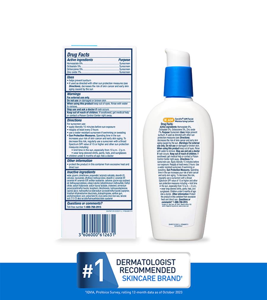 CeraVe AM Facial Moisturizing Lotion SPF 50 – 89ml