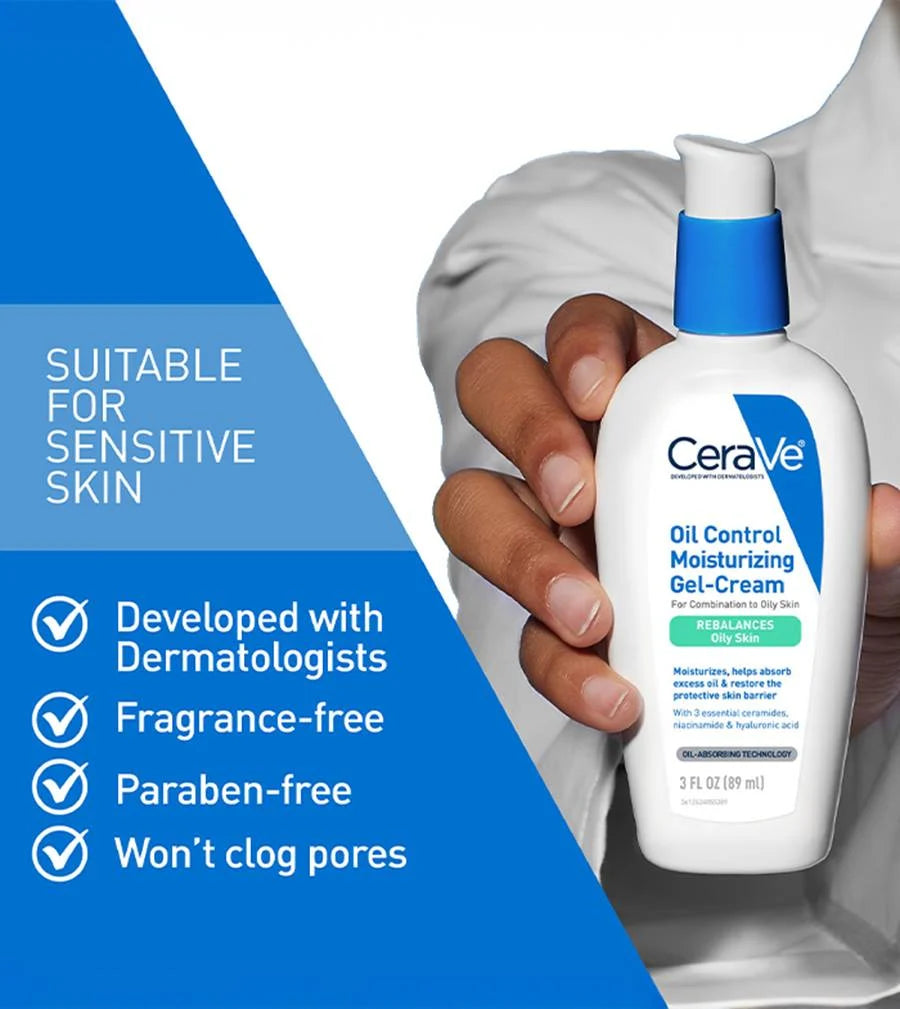 CeraVe Oil Control Moisturizing Gel-Cream  89ml