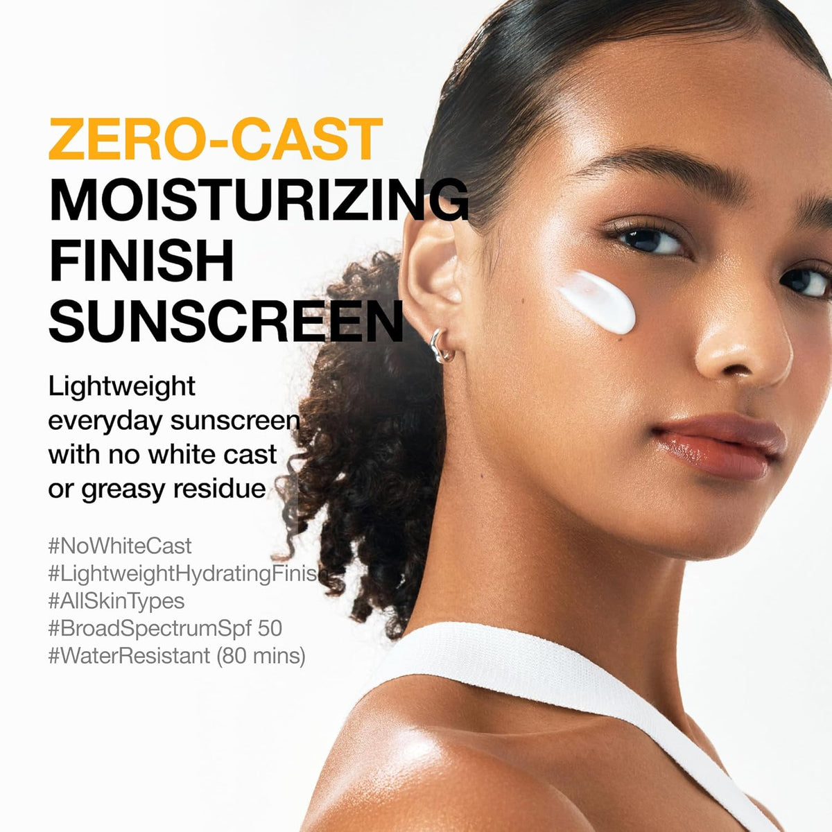 Anua Zero-Cast Moisturizing Finish Sunscreen SPF 50 – 50ml
