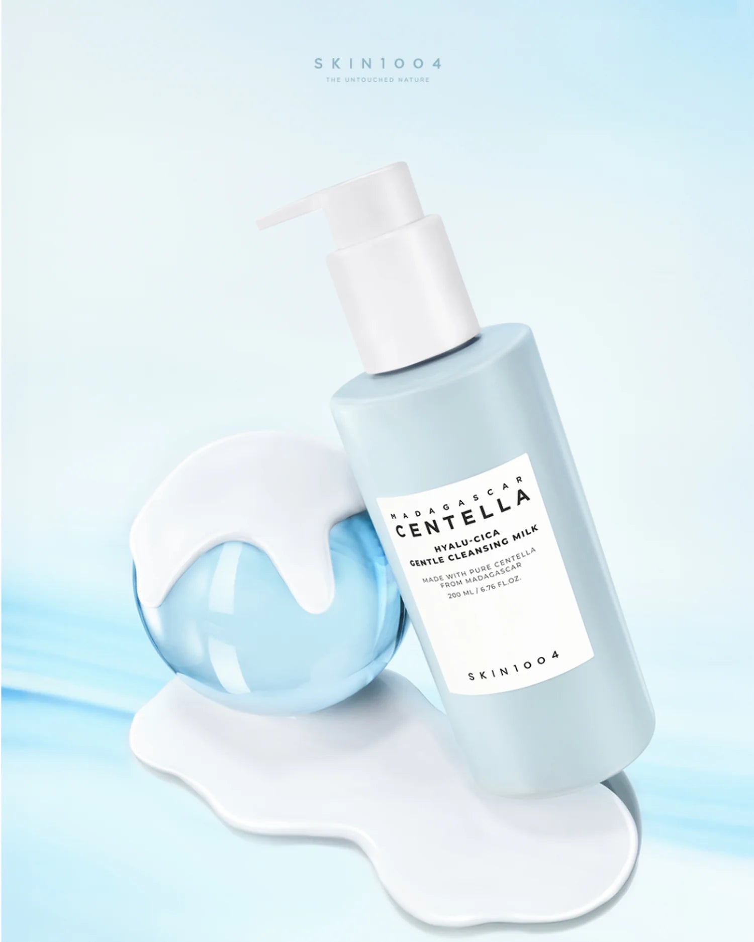 SKIN1004 Madagascar Centella Hyalu-Cica Gentle Cleansing Milk — 200ml