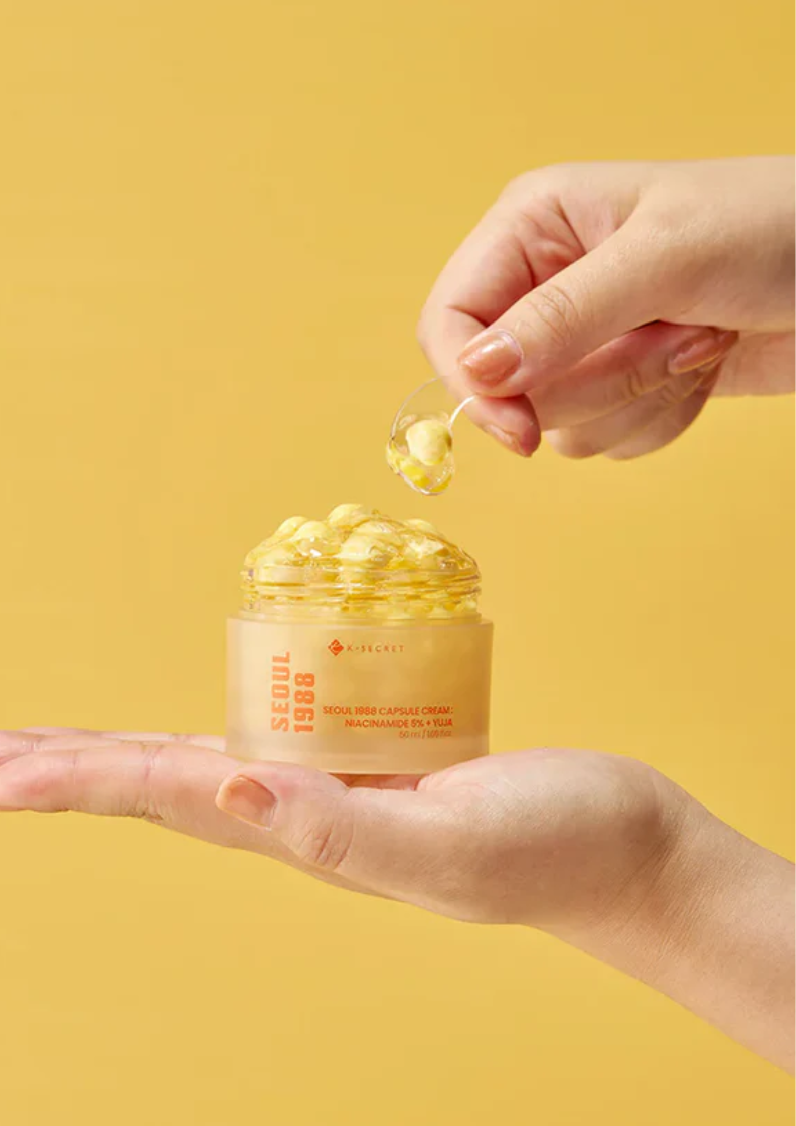 K-Secret Seoul 1988 Niacinamide 5% & Yuja Capsule Cream – 50ml