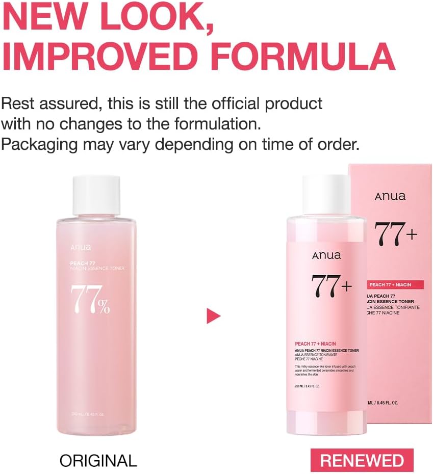 ANUA Peach 77 Niacin Essence Toner (250ml)