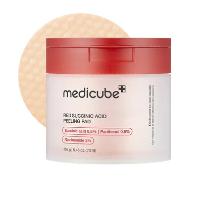 Medicube Red Succinic Acid Peeling Pad [155g / 70 Pads]