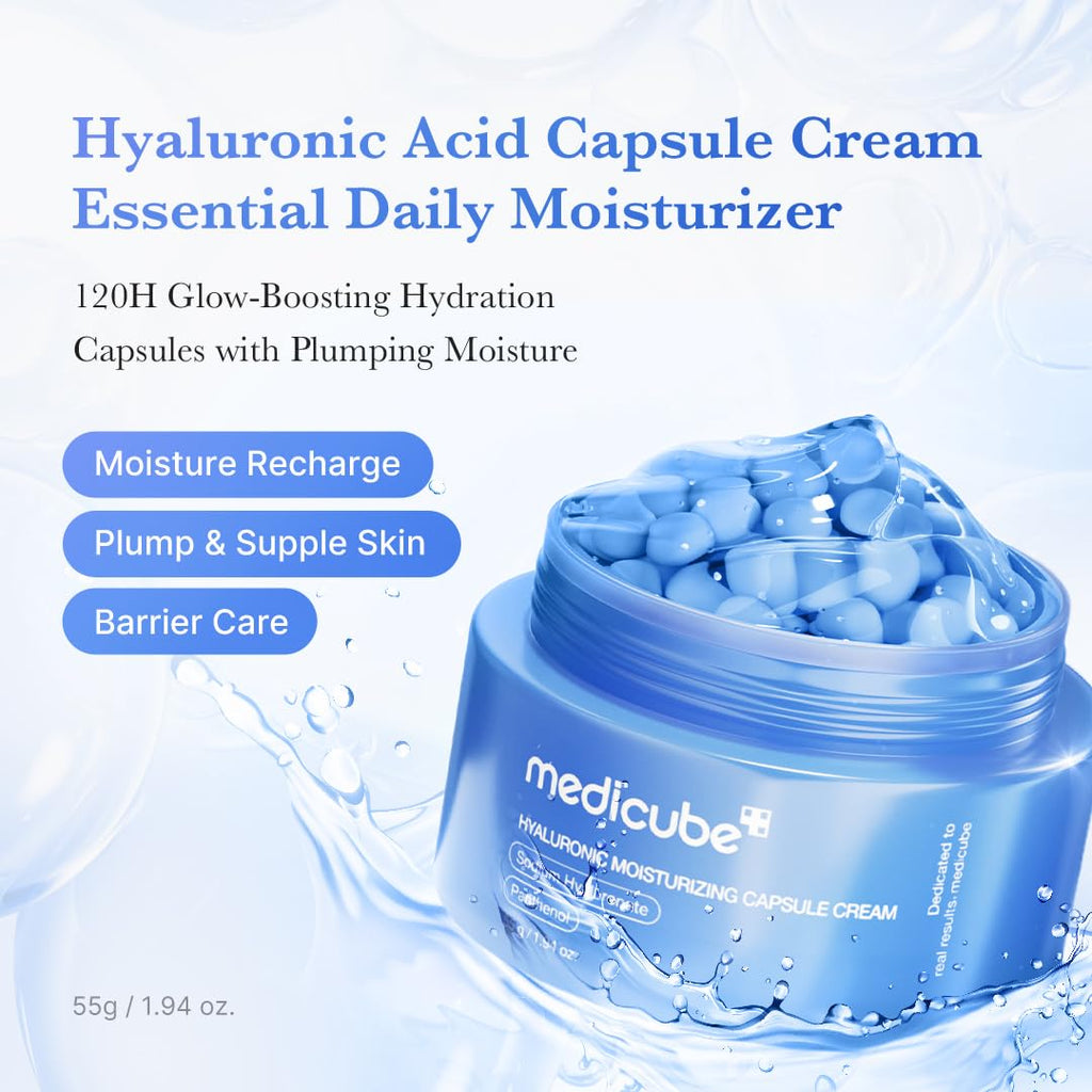 Medicube Hyaluronic Moisturizing Capsule Cream [55g]