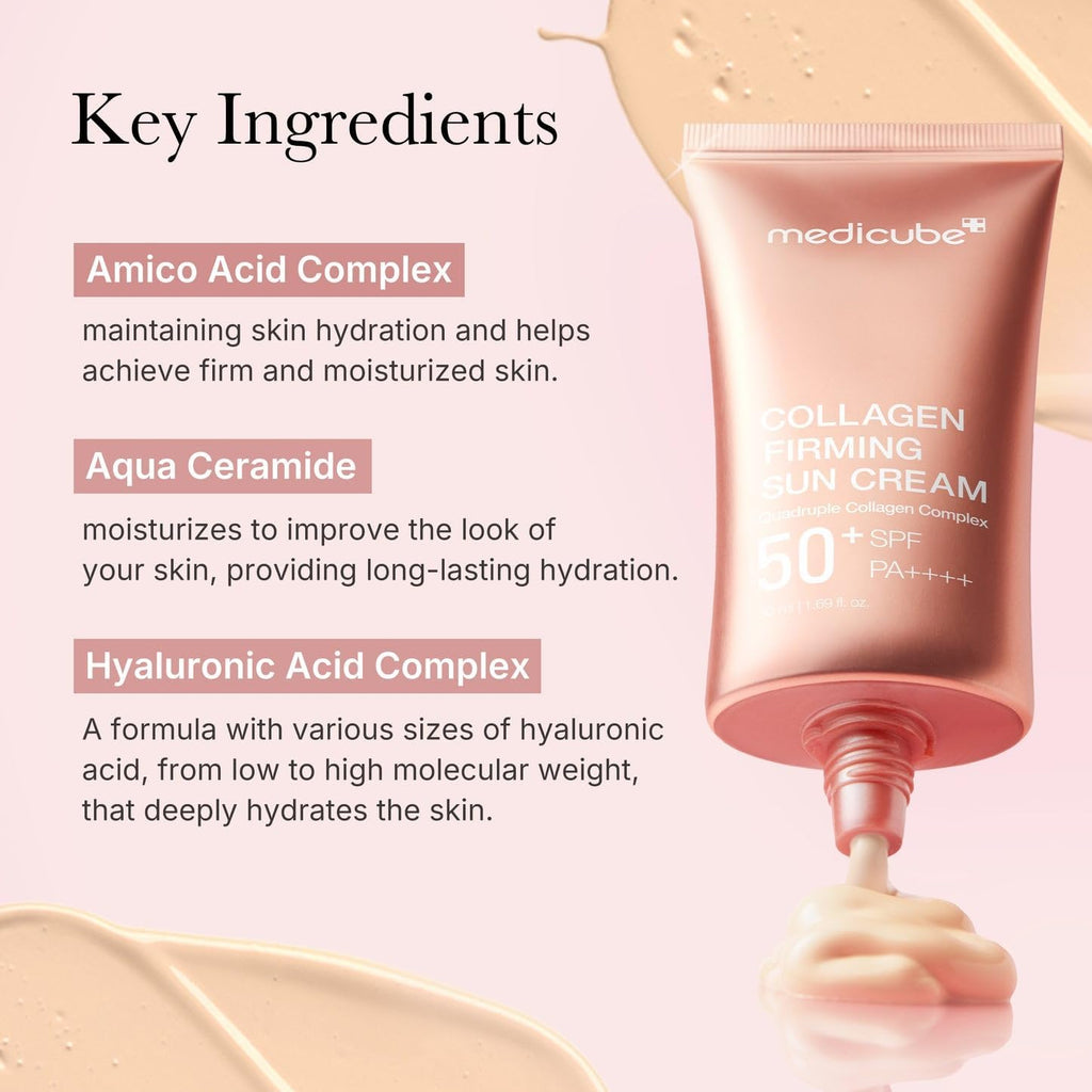 Medicube Collagen Firming Sun Cream SPF 50+ PA++++ – 50ml