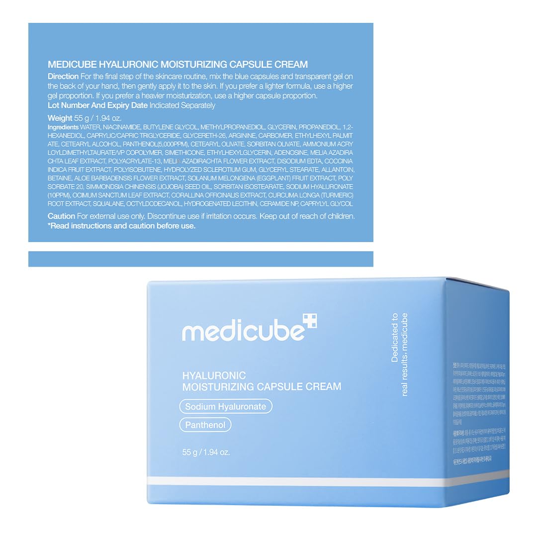 Medicube Hyaluronic Moisturizing Capsule Cream [55g]