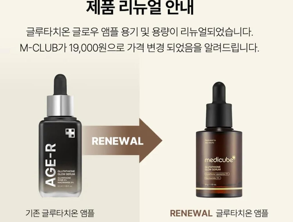 Medicube Glutathione Glow Serum [2024 Version – 30ml]