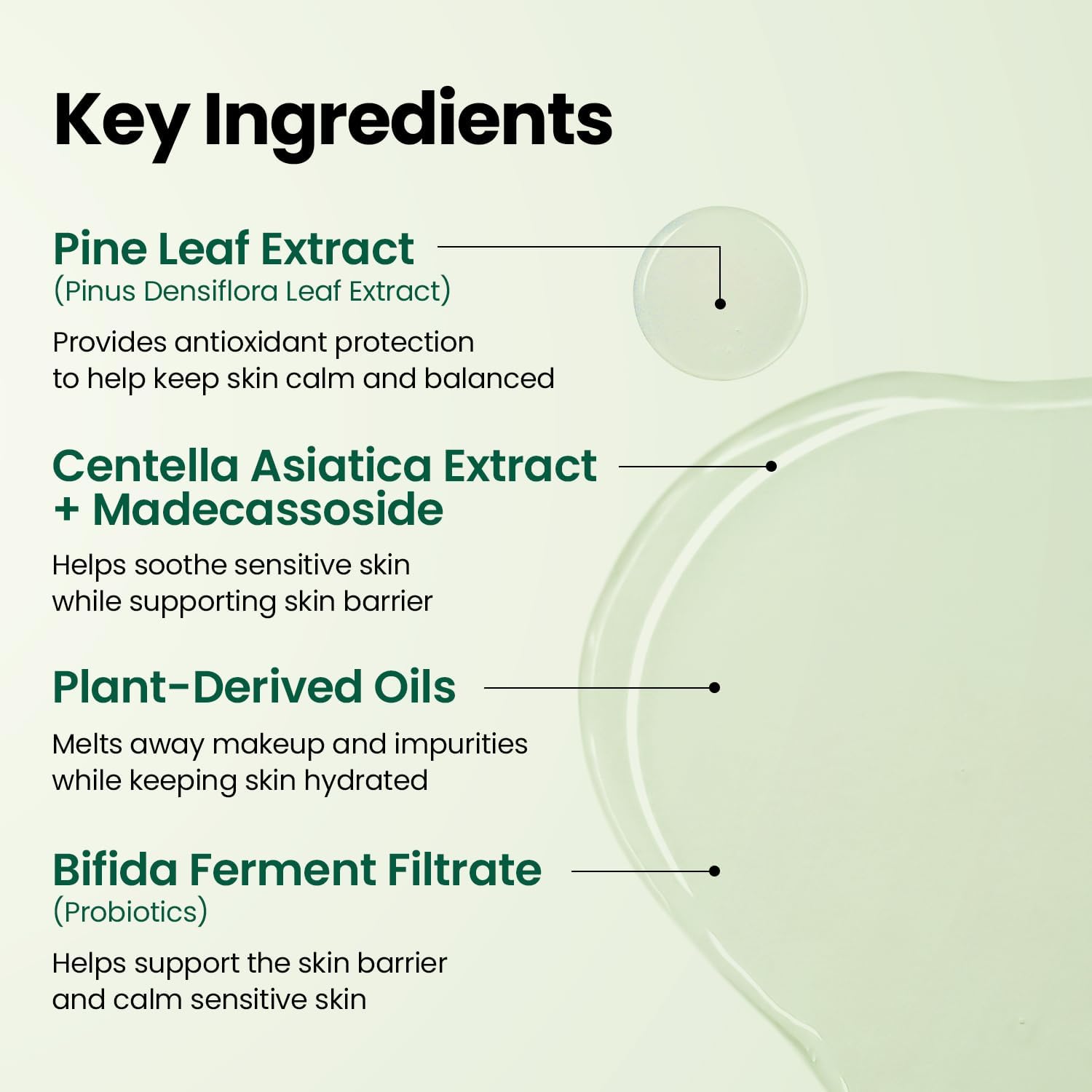 K-SECRET SEOUL 1988 Cleansing Oil : Pine Cica 1% + Probiotics 200ml