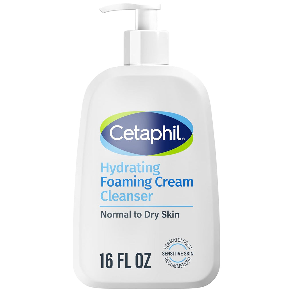 Cetaphil Hydrating Foaming Cream Cleanser  - 473ml (16 fl oz)
