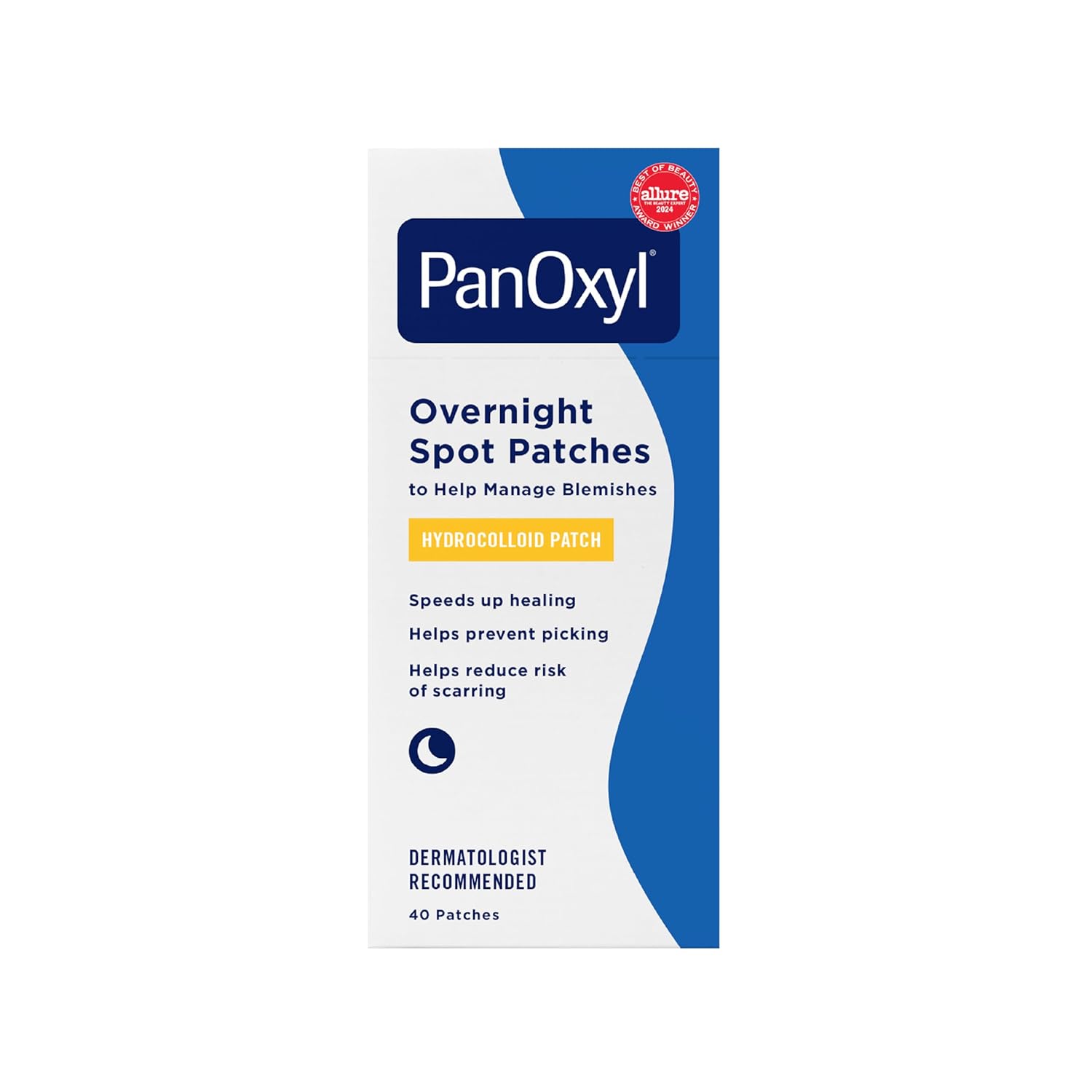 PanOxyl PM Overnight Spot Patches  40 Patches
