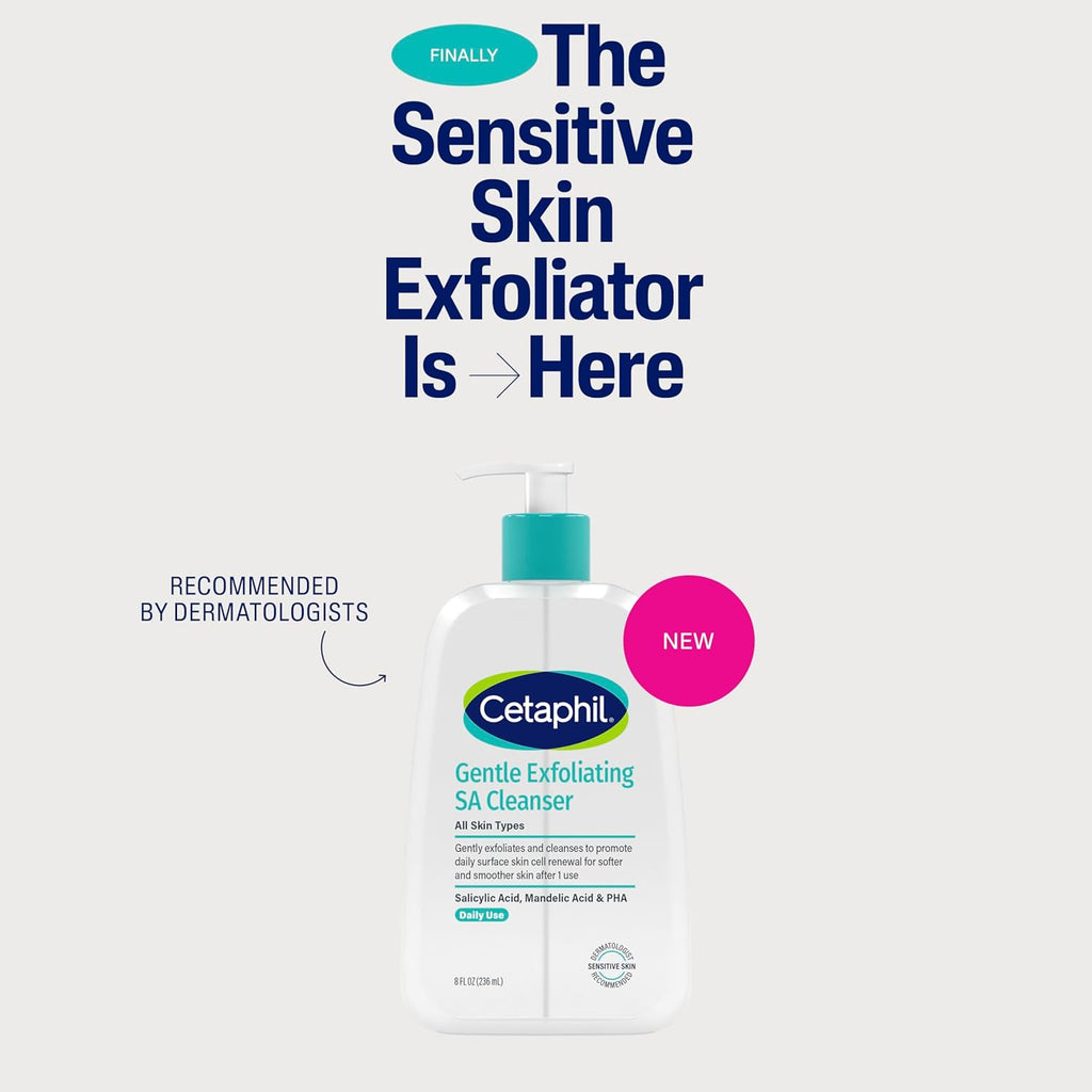 Cetaphil Gentle Exfoliating SA Cleanser  - 8 Fl Oz (236ml)