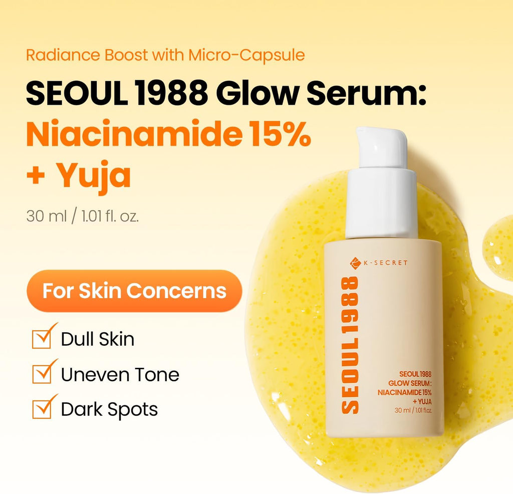 K-SECRET Seoul 1988 Glow Serum Niacinamide 15% + Yuja 30ml