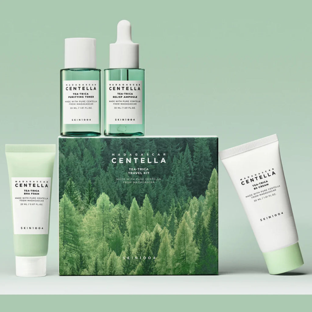 SKIN1004 Madagascar Centella Tea-Trica Travel Kit (4-Step)