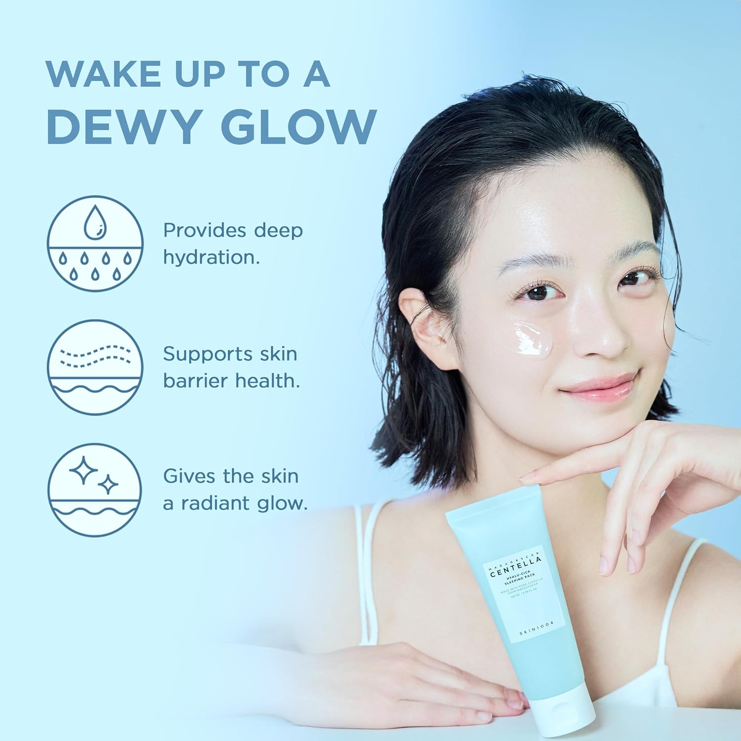 SKIN1004 Madagascar Centella Hyalu-Cica Sleeping Pack – 100 ml