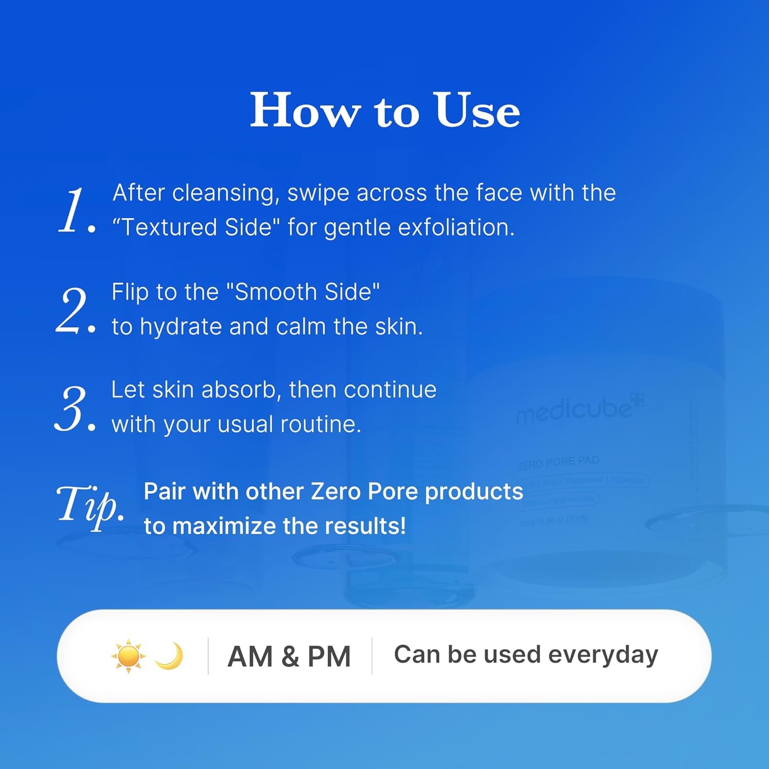Medicube Zero Pore Pad 2.0  [2025 Version - 70 pads]