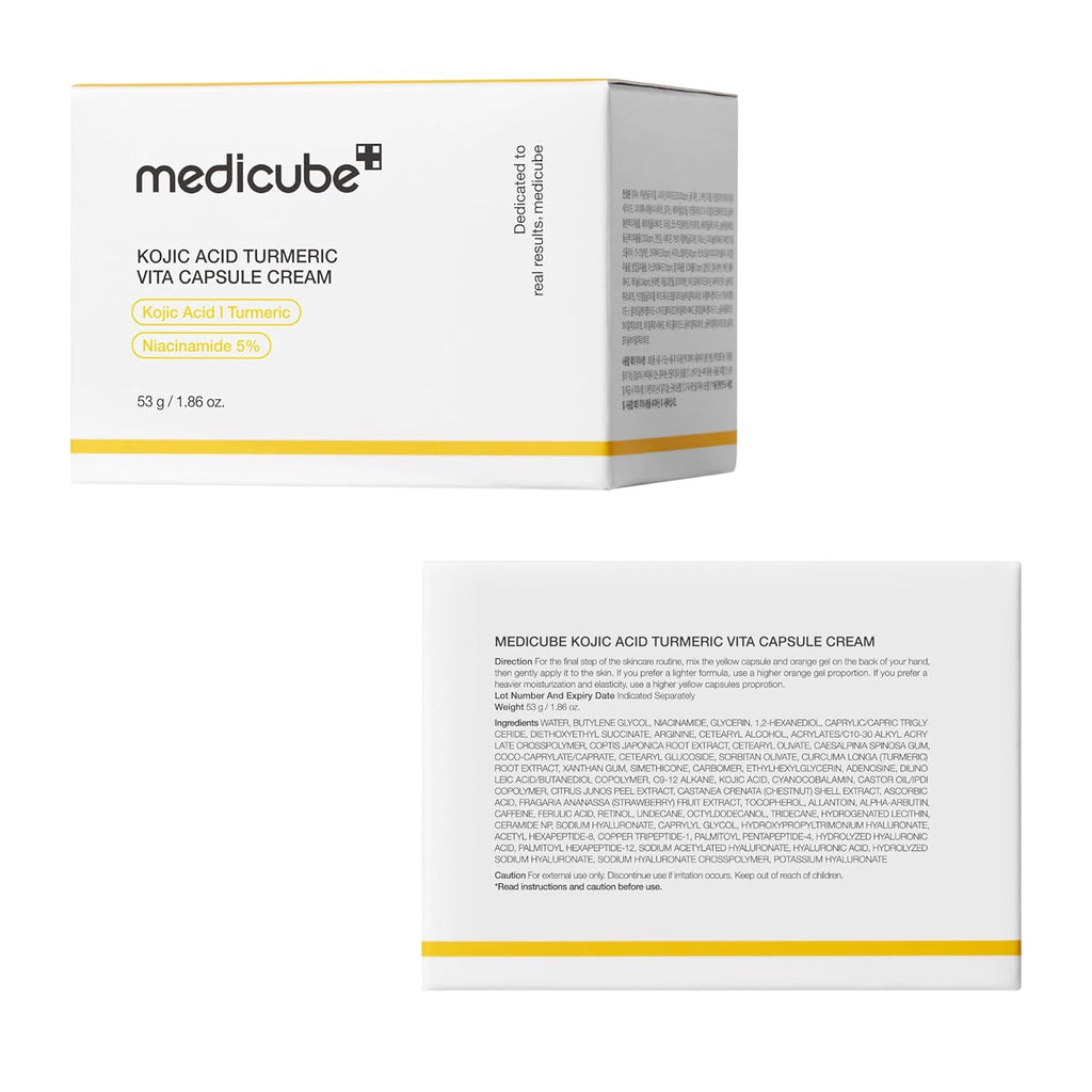 Medicube Kojic Acid Turmeric Vita Capsule Cream (53g)