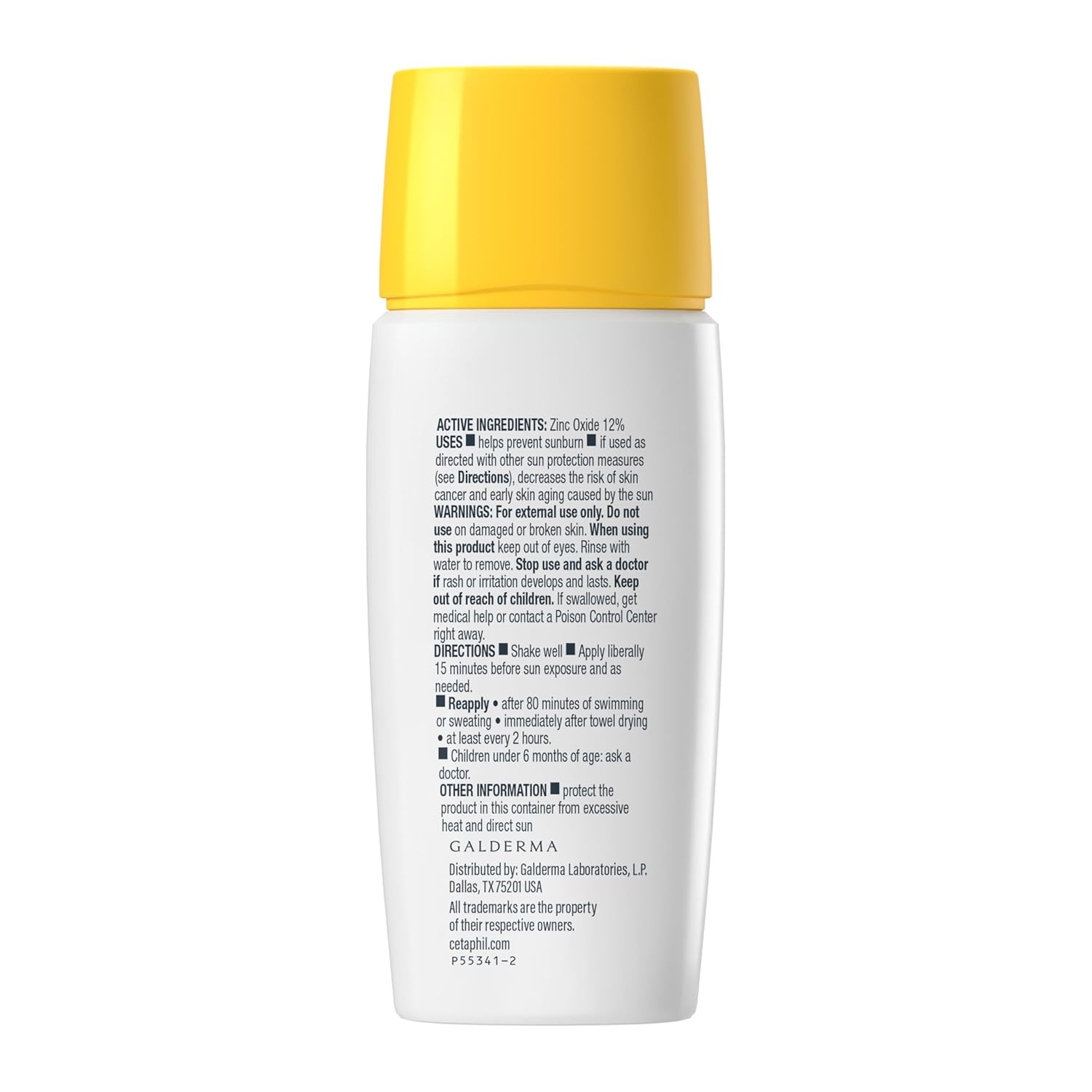 CETAPHIL Sheer Mineral Face Liquid Sunscreen SPF50  - 50ml
