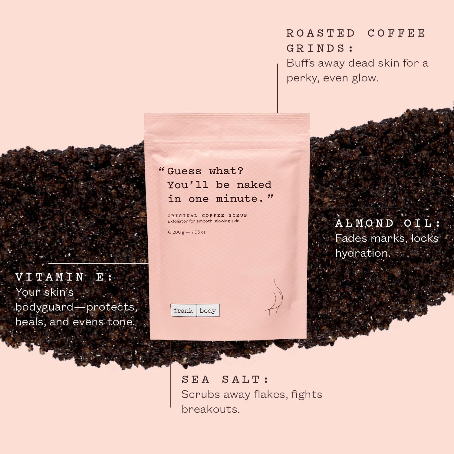 Frank Body Original Coffee Scrub – 200g