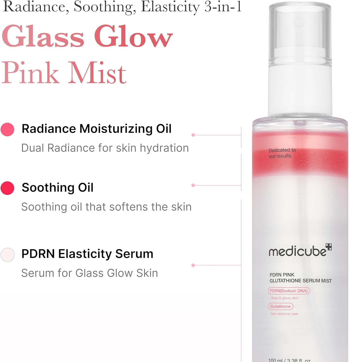 Medicube PDRN Pink Glutathione Serum Mist [100ml]