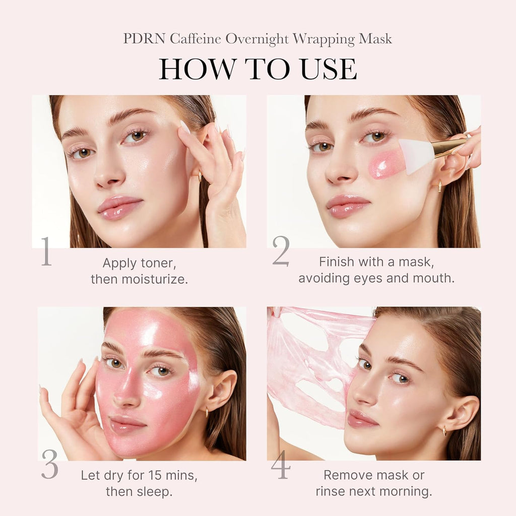 Medicube PDRN Pink Caffeine Night Wrapping Mask [75ml]