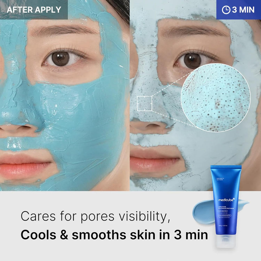 Medicube Zero Pore Blackhead Mud Mask (100g)