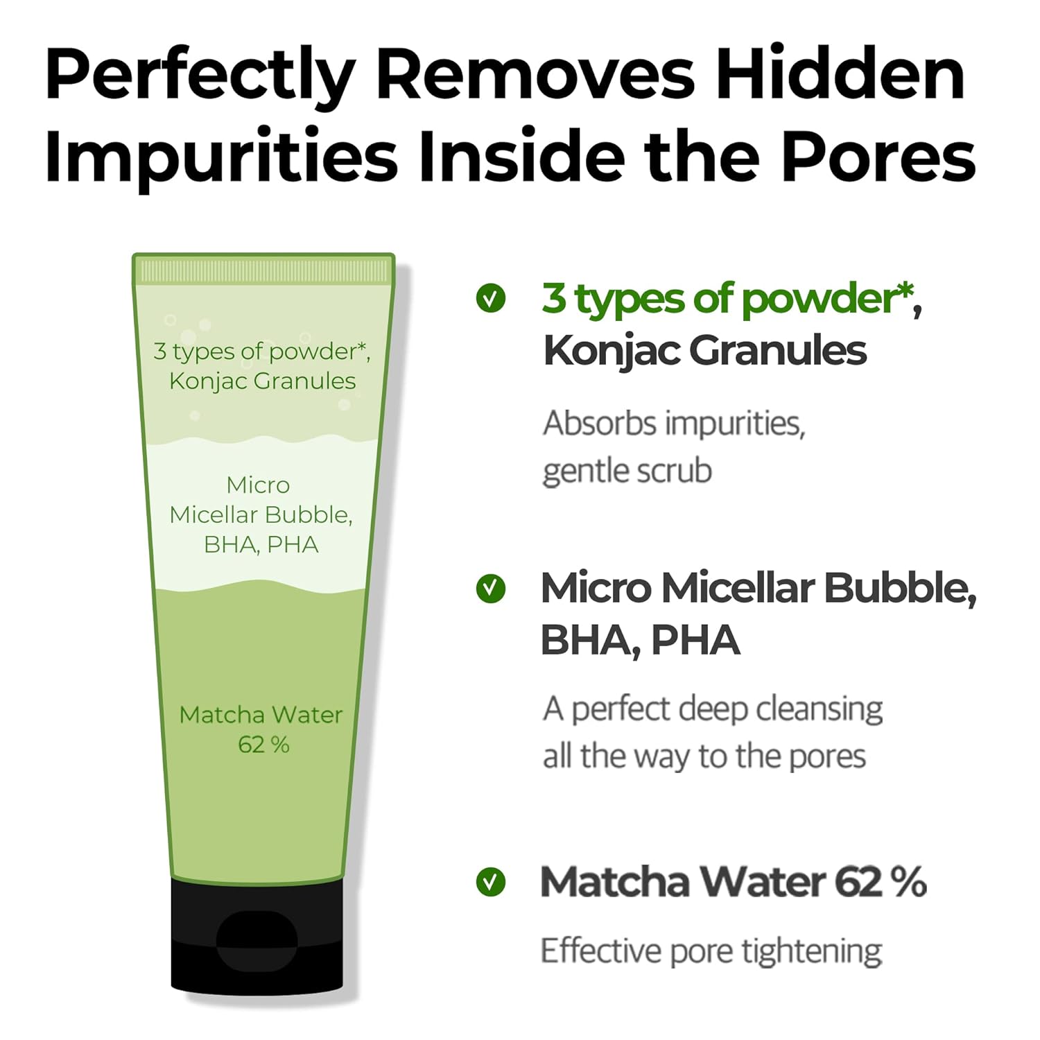 SOME BY MI Super Matcha Pore Clean Cleansing Gel (100ml)