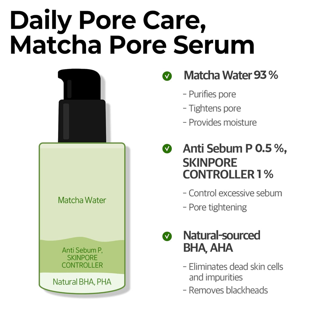 SOME BY MI Super Matcha Pore Tightening Serum (50ml / 1.69oz)