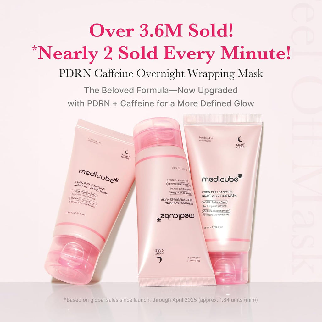 Medicube PDRN Pink Caffeine Night Wrapping Mask [75ml]