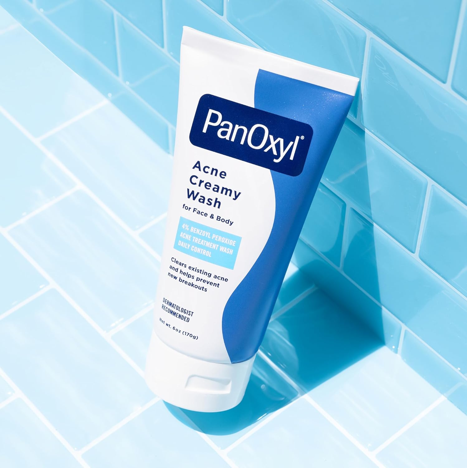 PanOxyl Acne Creamy Wash Benzoyl Peroxide 4% -6oz(170 g)