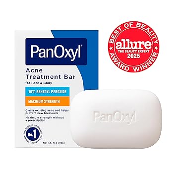 PanOxyl Acne Treatment Bar  10% Benzoyl Peroxide.   4 oz