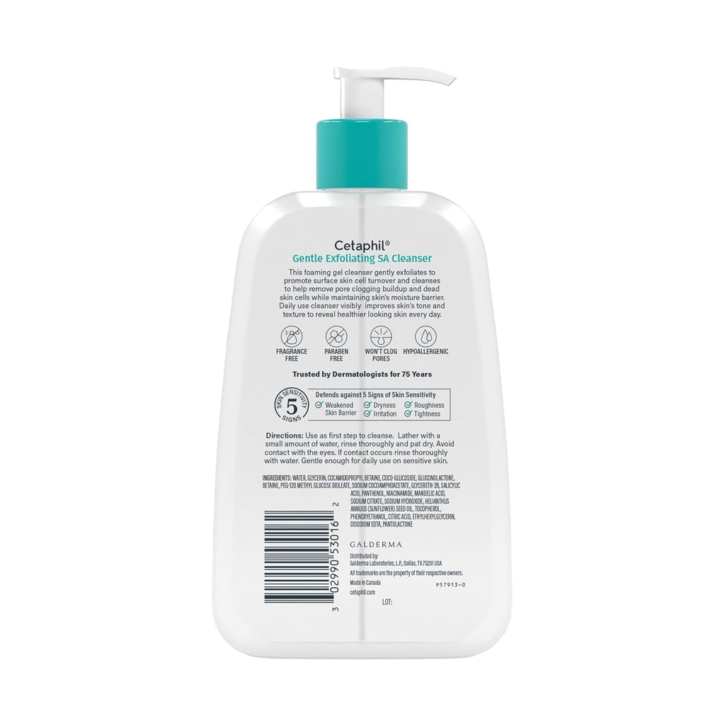 Cetaphil Gentle Exfoliating SA Cleanser  - 8 Fl Oz (236ml)