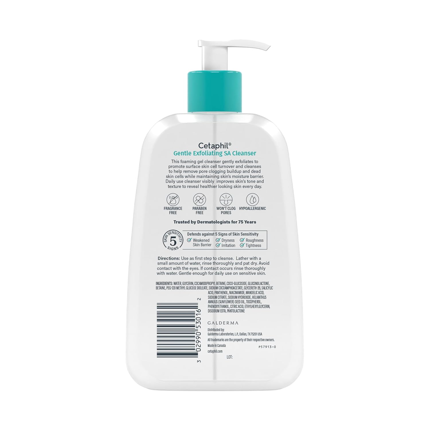 Cetaphil Gentle Exfoliating SA Cleanser  - 8 Fl Oz (236ml)