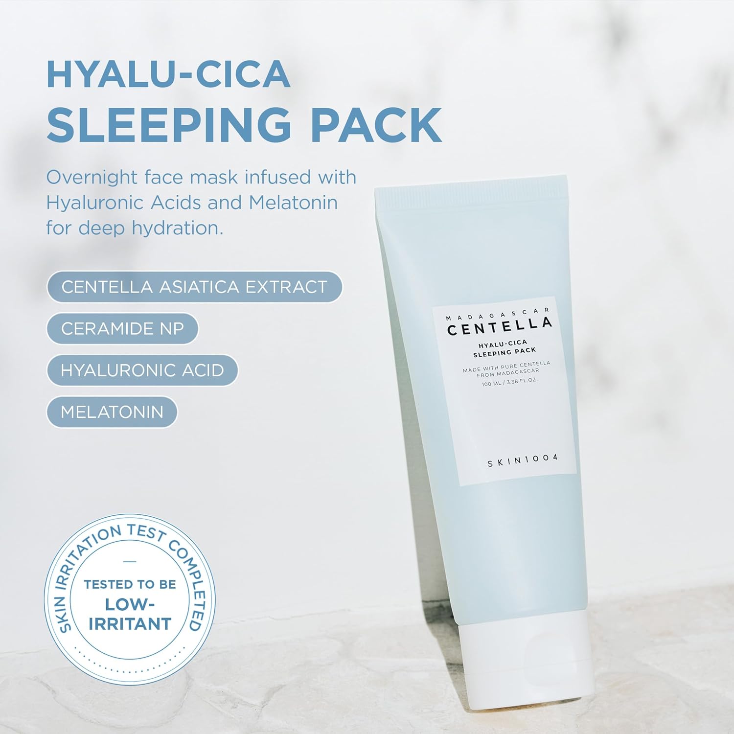 SKIN1004 Madagascar Centella Hyalu-Cica Sleeping Pack – 100 ml