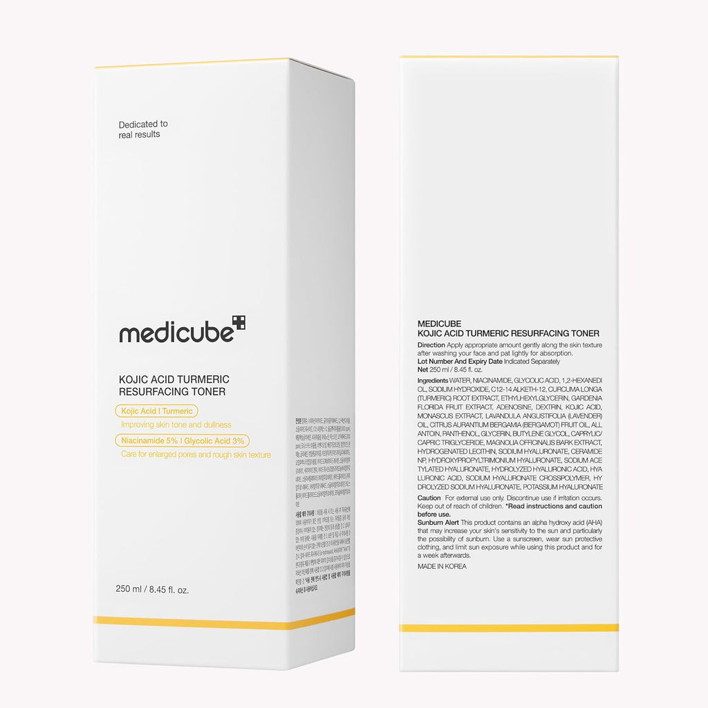 Medicube Kojic Acid Turmeric Resurfacing Toner [250ml]