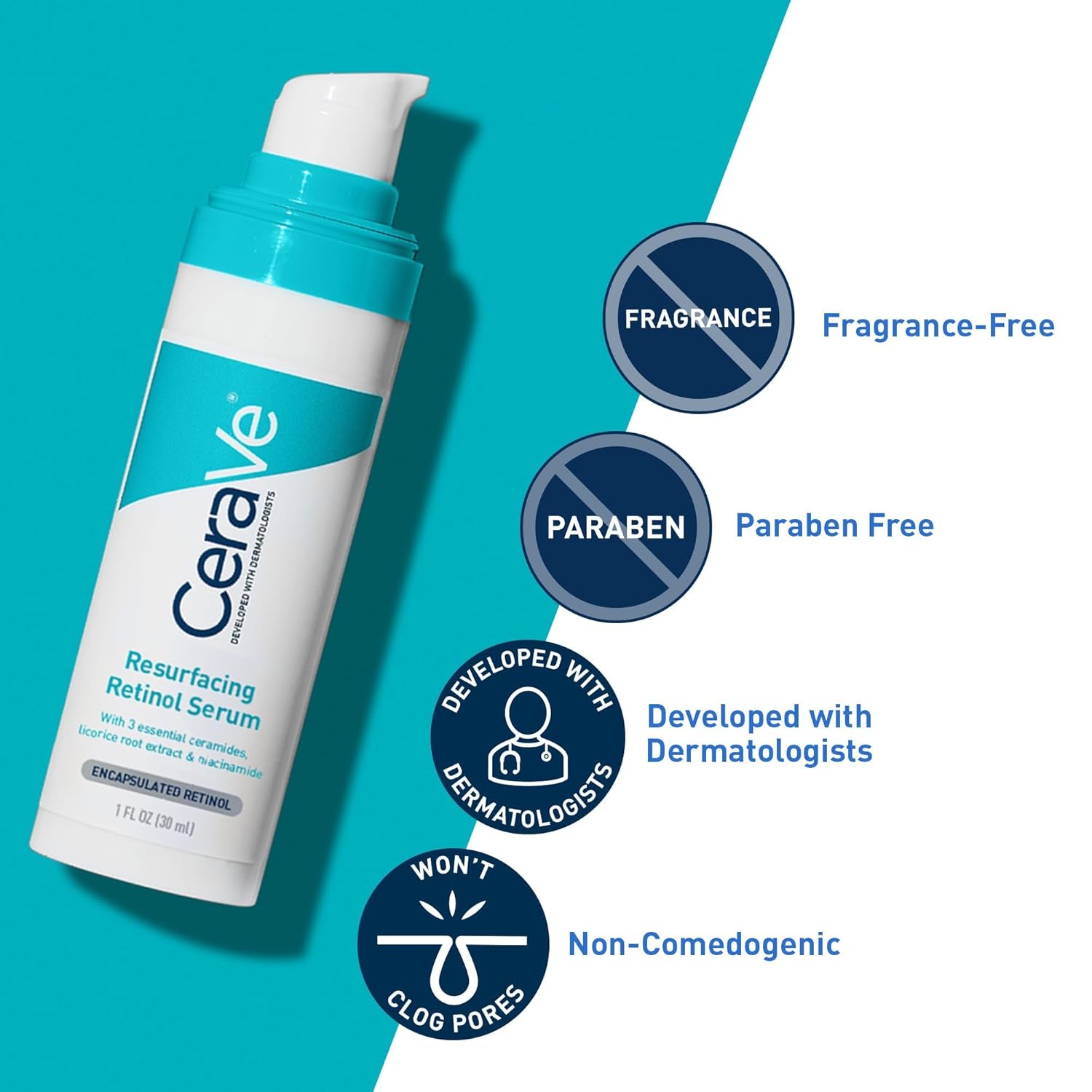 CeraVe Resurfacing Retinol Serum  30ml