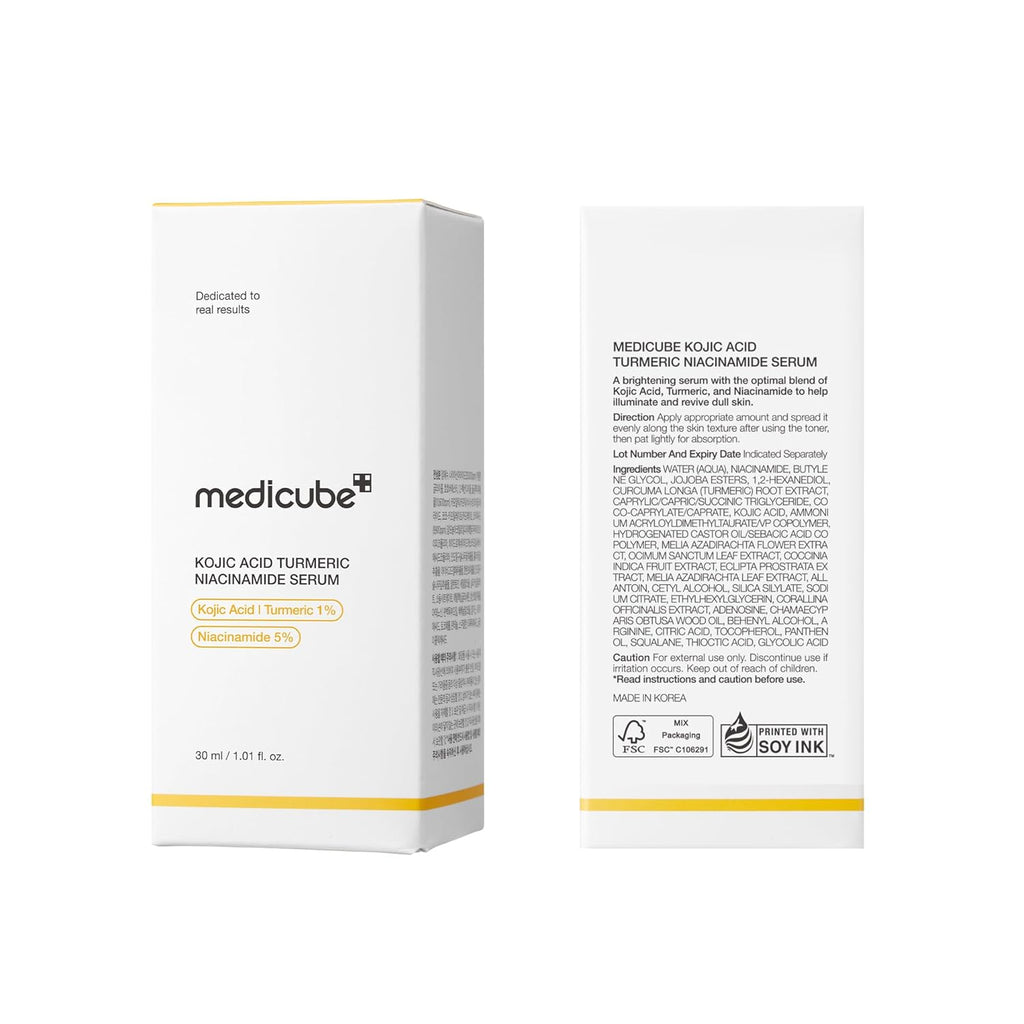 MEDICUBE Kojic Acid Turmeric Niacinamide Serum (30ml)