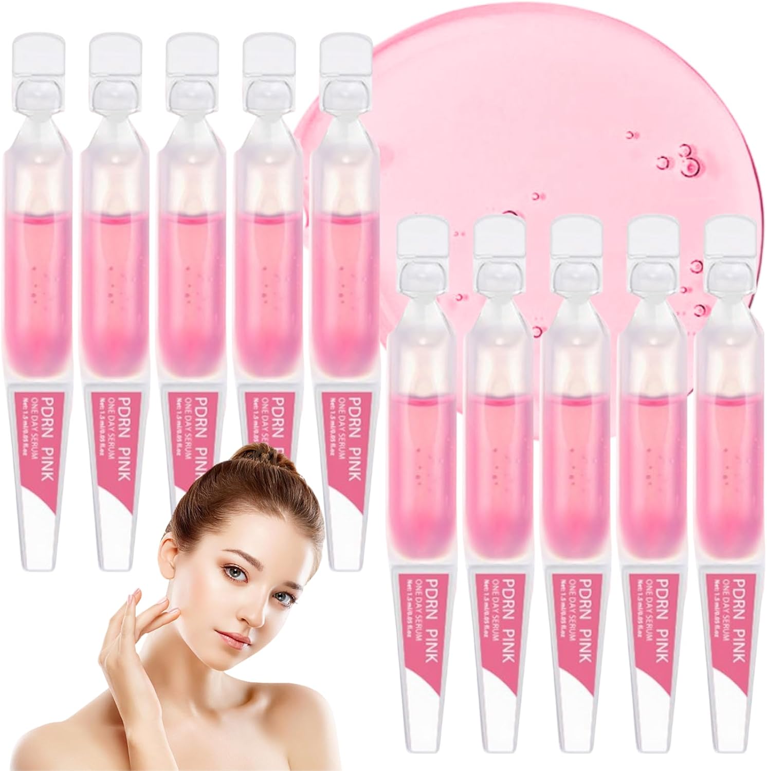 Medicube PDRN Pink One Day Serum Set  [1.5ml × 10 pcs]