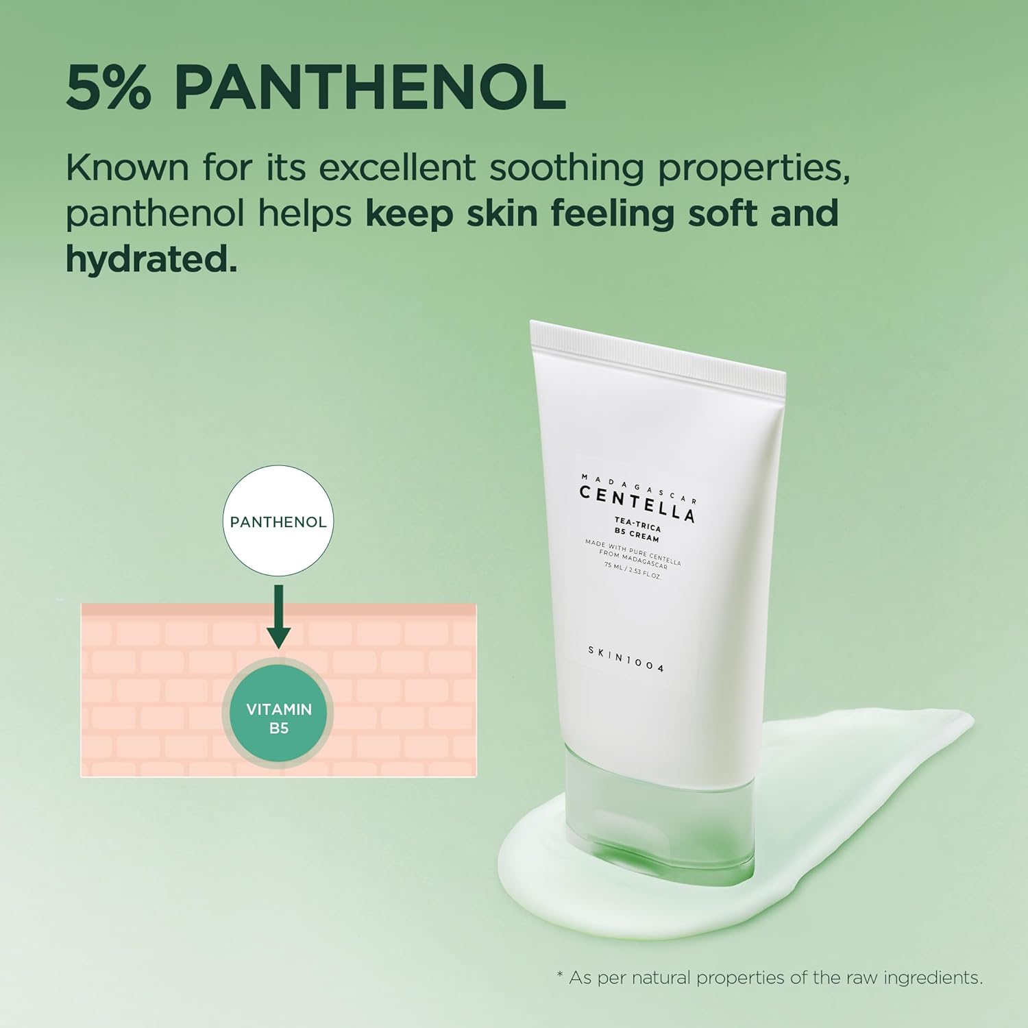 SKIN1004 Madagascar Centella Tea-Trica B5 Cream — 75ml