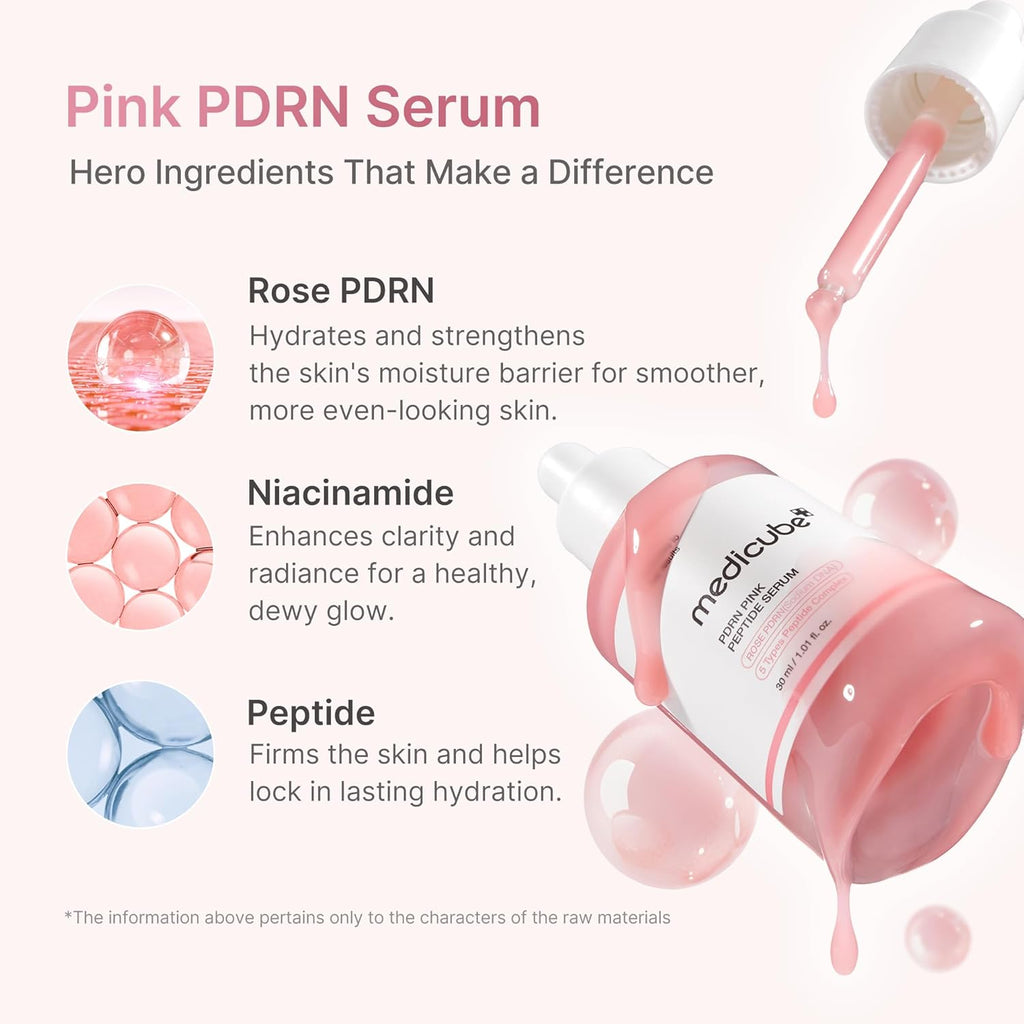 Medicube PDRN Pink Peptide Serum [30ml]