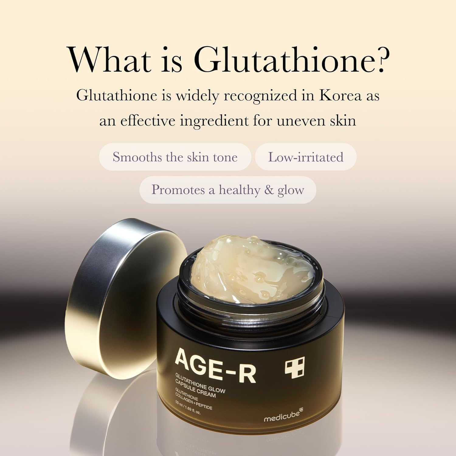 Medicube AGE-R Glutathione Glow Capsule Cream [50ml]