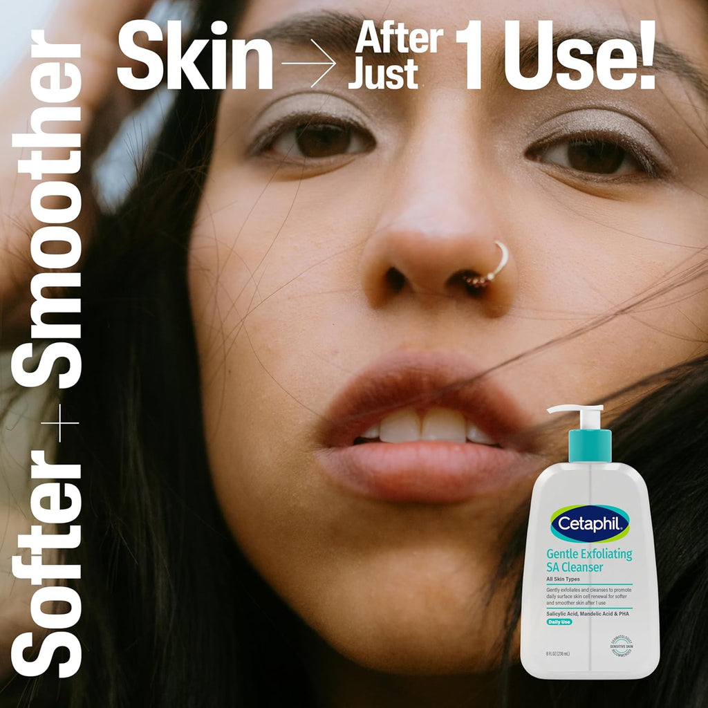 Cetaphil Gentle Exfoliating SA Cleanser  - 8 Fl Oz (236ml)