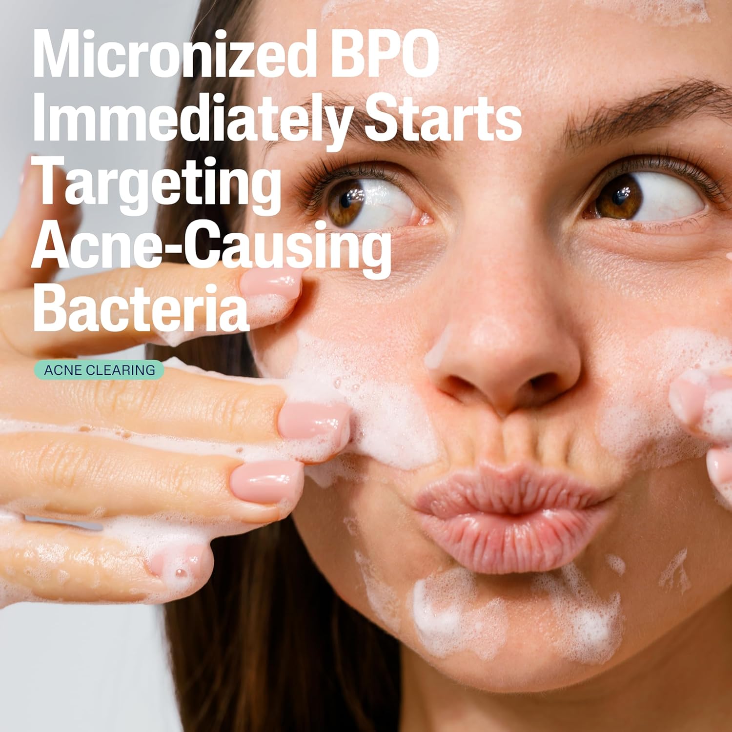 Cetaphil Gentle Clear Complexion Clarifying BPO Acne Cream Cleanser – 124ml