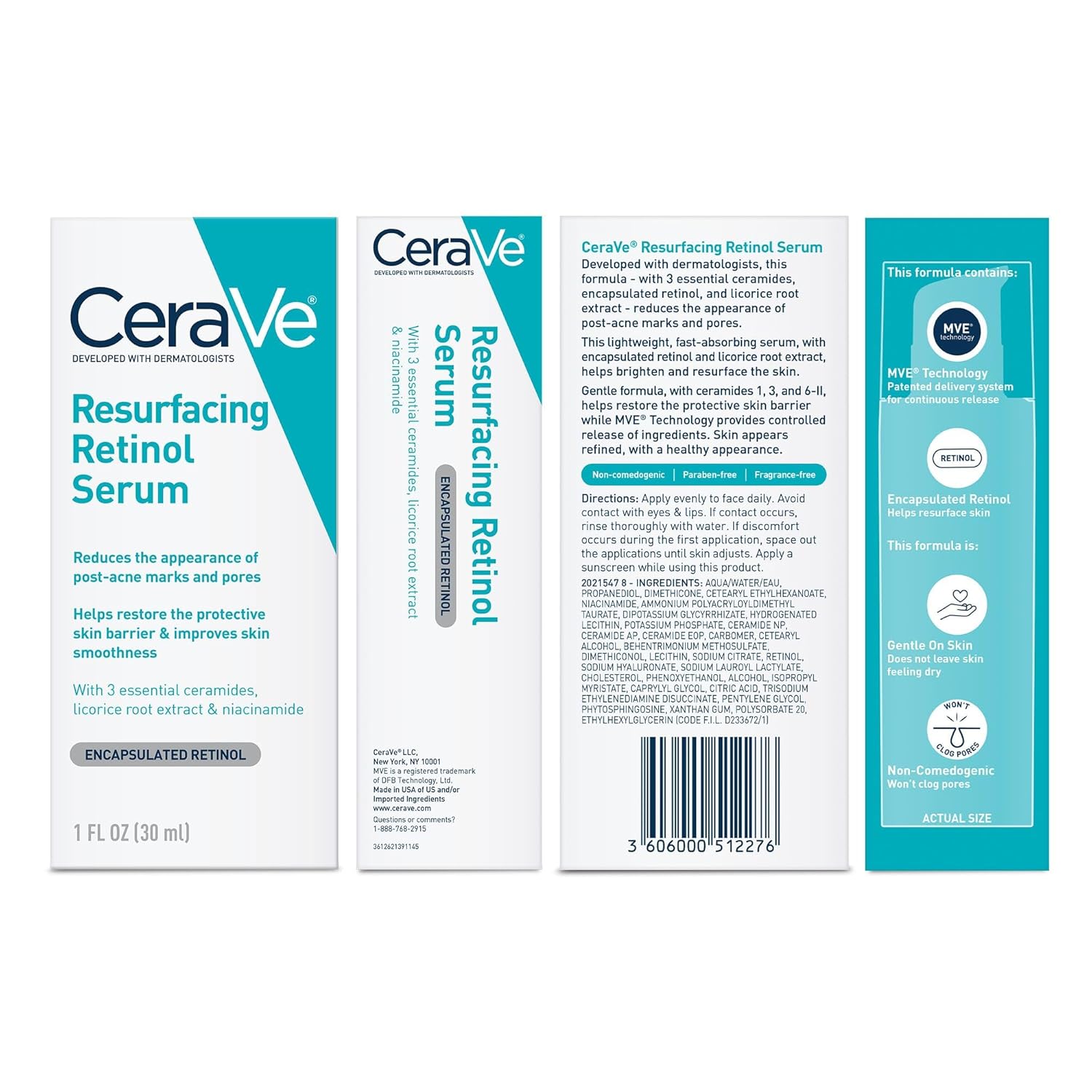 CeraVe Resurfacing Retinol Serum  30ml