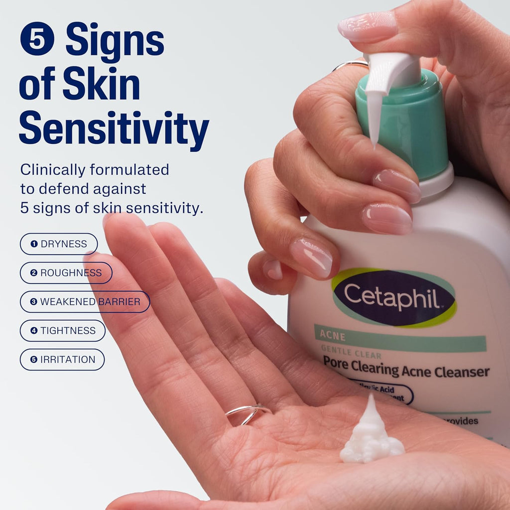 Cetaphil Gentle Clear Pore Clearing Acne Cleanser  - 8 Fl Oz (237ml)