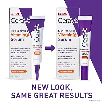 CeraVe Vitamin C Serum with Hyaluronic Acid  30ml