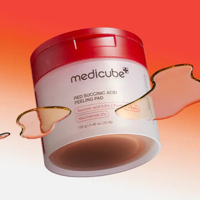 Medicube Red Succinic Acid Peeling Pad [155g / 70 Pads]